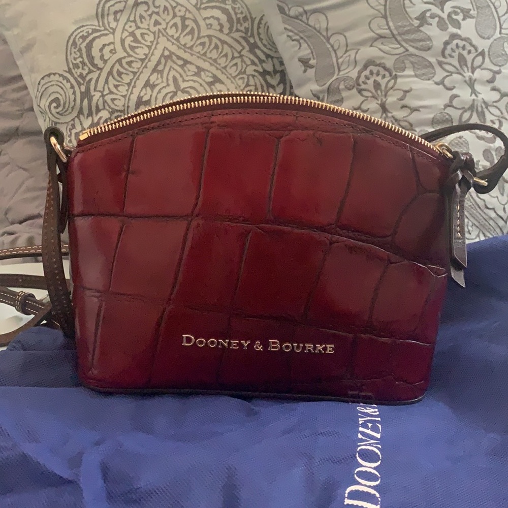 Dooney & Bourne Croco Embossed Leather